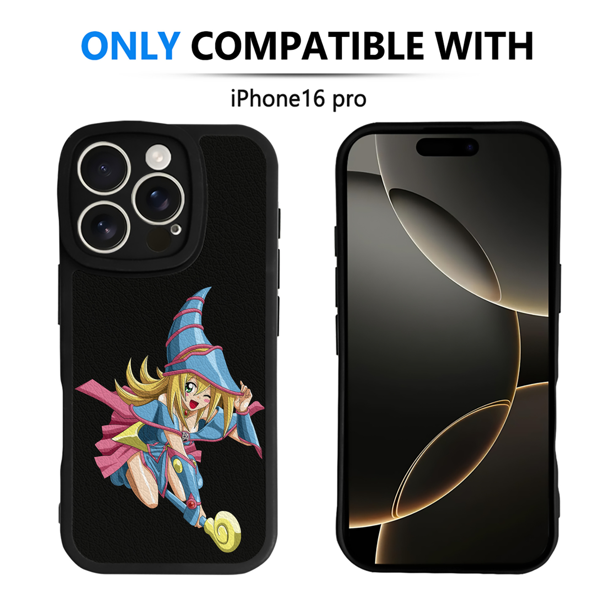 遊☆戯☆王 Yu-Gi-Oh! 【iPhone 16シリーズ対応】シリコンスマホケース（レザー調） 材質：シリコン